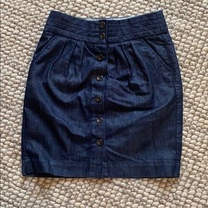 Anthro Jean skirt